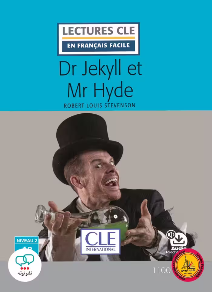 کتاب داستان ساده فرانسوی Dr Jekyll et Mr Hyde Niveau 2 A2