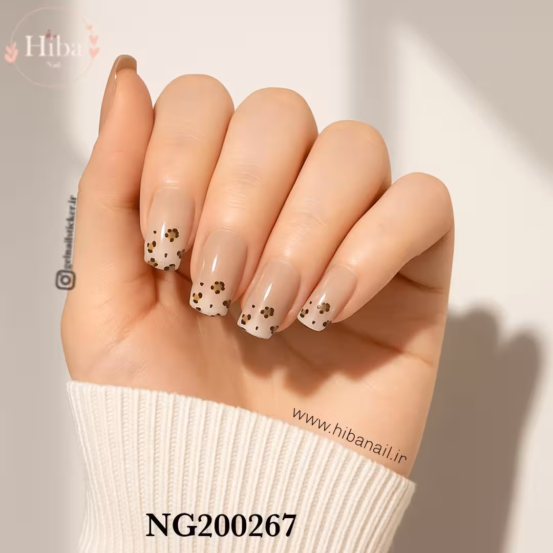 استیکر ژله ای کاشت ناخن (نیل رپ)_کد NG200267