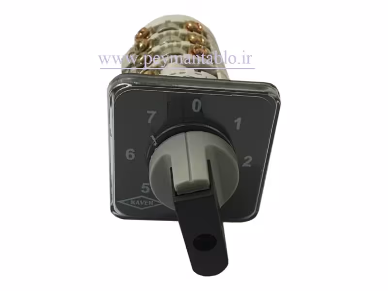 کلید سلکتور هفت حالته 16 آمپر تک فاز (KAVEH)