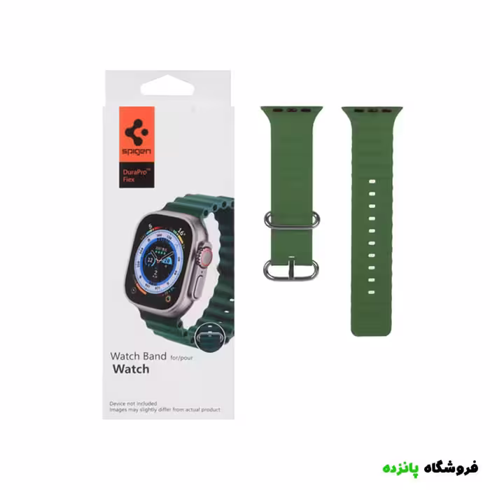 بند ساعت هوشمند اورجینال 1 Spigen DuraoPro Fiex – سبز
