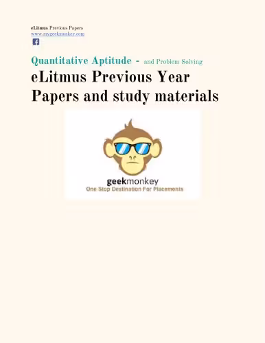 خرید و دانلود نسخه کامل کتاب eLitmus Quantitative MyGeekMonkey Paid Material