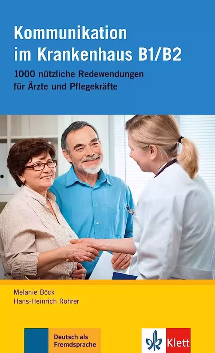 کتاب آلمانی Kommunikation im Krankenhaus B1.B2