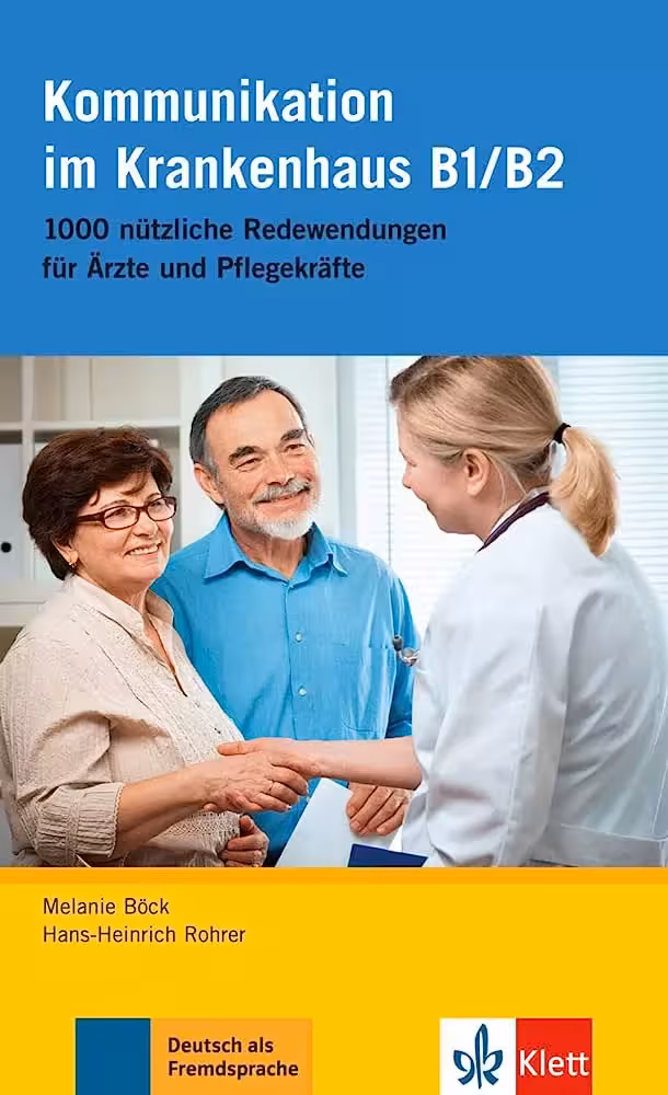 کتاب آلمانی Kommunikation im Krankenhaus B1.B2