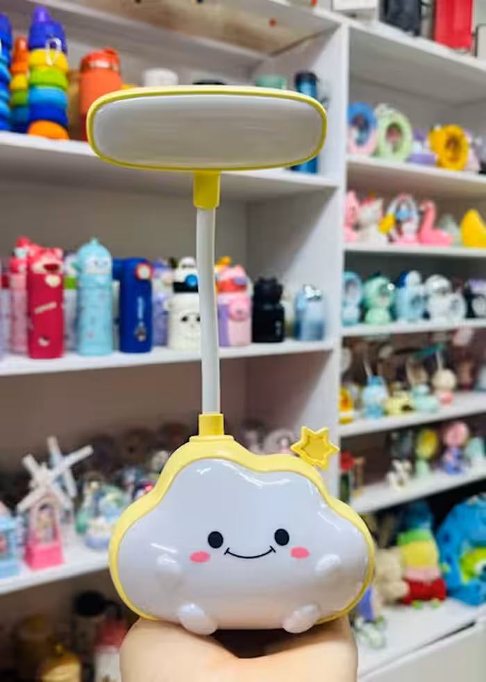 چراغ مطالعه و شب خواب طرح ابر زرد