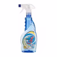 مایع شیشه پاک کن آبی گلی 500 گرمی