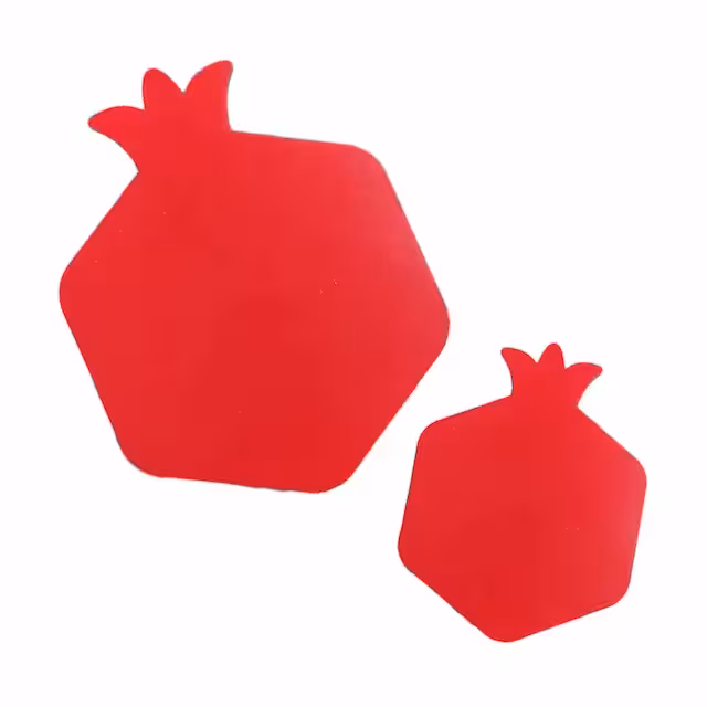 زیر کیکی 3 میل طرح انار 6 ضلعی قطر 15