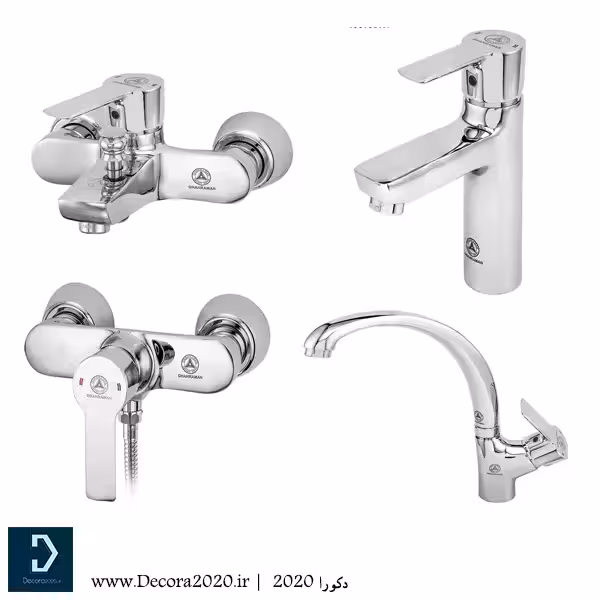 ست شیرآلات قهرمان مدل یاقوت