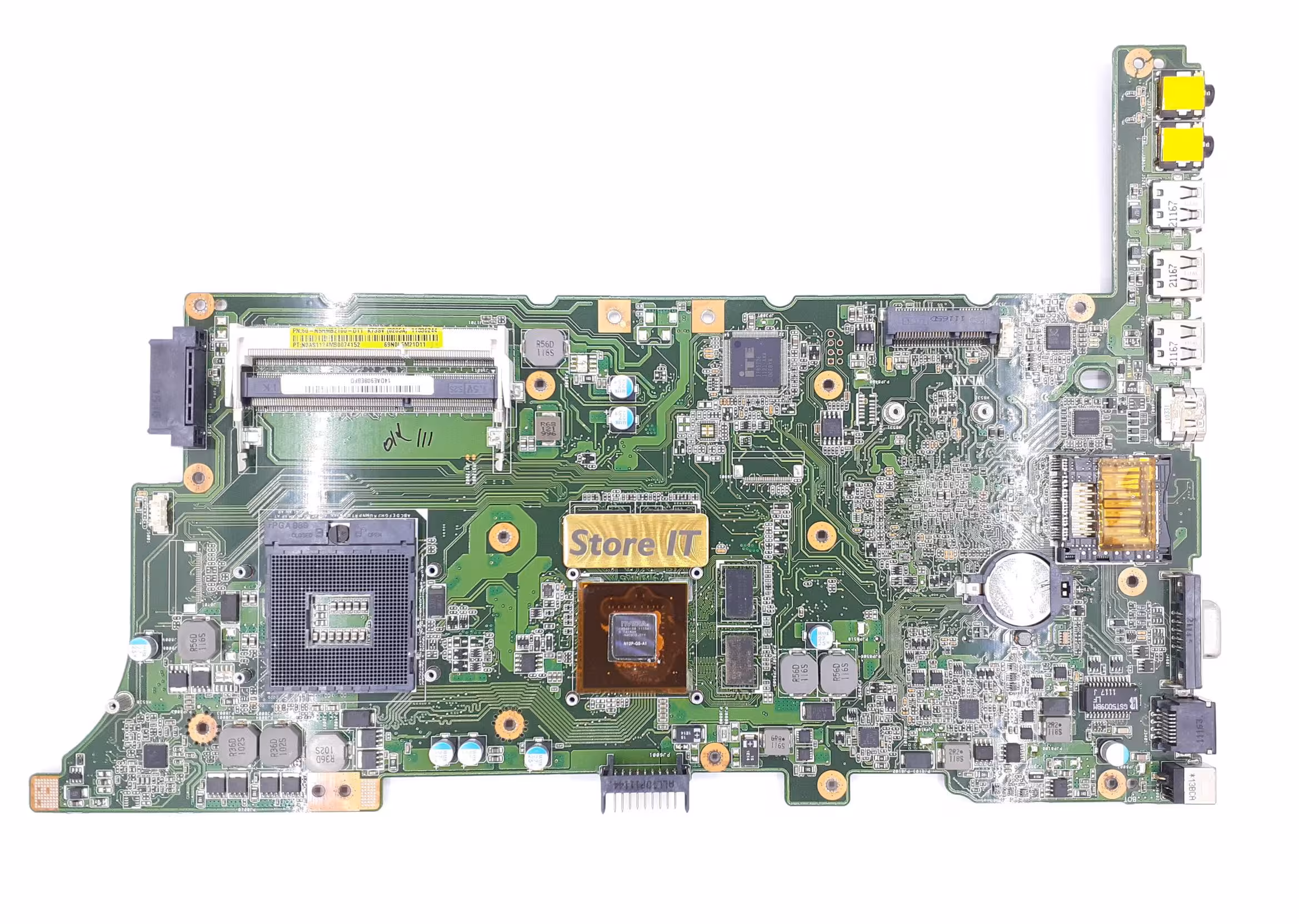 مادربرد لپ تاپ ایسوس K73SD REV. 2.3 I7 SUPPORT با گرافیک 1GB - فروشگاه اینترنتی استور آی تی