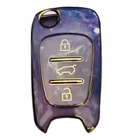 قاب ریموت و سوئیچ تاشو خودرو وارون مدل K-515 مناسب برای کیا