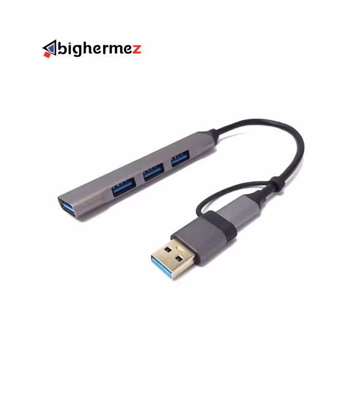 هاب 4 پورت USB31 تایپ سی پی نت مدل T-3619