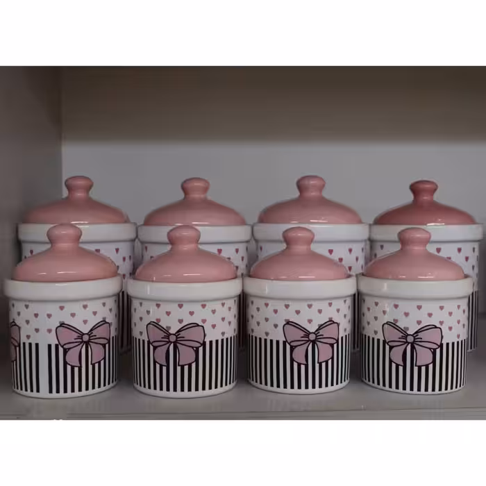 پا سماوری های هفت پارچه  سرامیکی 