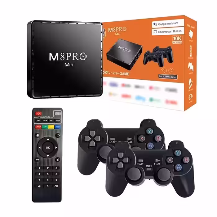 اندروید باکس مدل M8PRO MINI وایرلس 2.4 GH