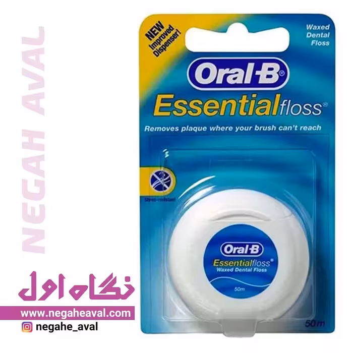 نخ دندان نازک بدون موم ESSENTIAL FLOSS اورال بی