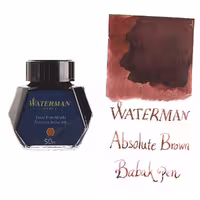 جوهر خودنویس واترمن قهوه ای مطلق waterman Absolute Brown