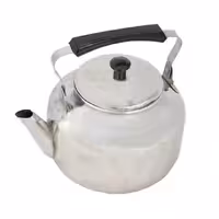 کتری استیل مدل شقایق لوله دار 2 لیتری