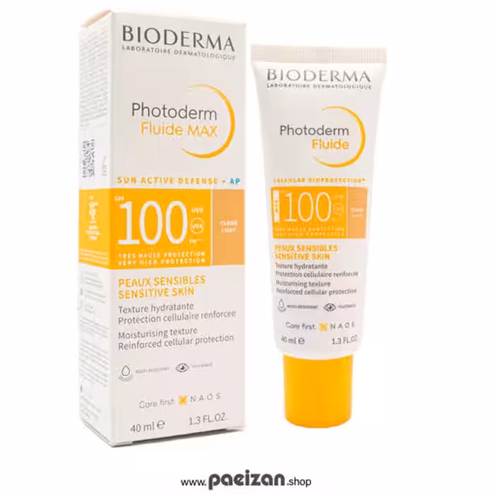 ضد آفتاب فلوئید مکس رنگی بژ روشن فتودرم بایودرما SPF100