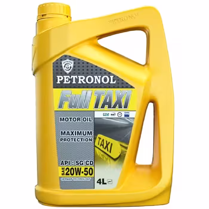 خرید روغن موتور پترونول 20w50 sg/cd مدل full taxi چهار لیتری | اتوموبی