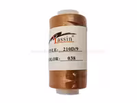 قرقره نخ ابریشم YASSIN رنگ عسلی (وارداتی)