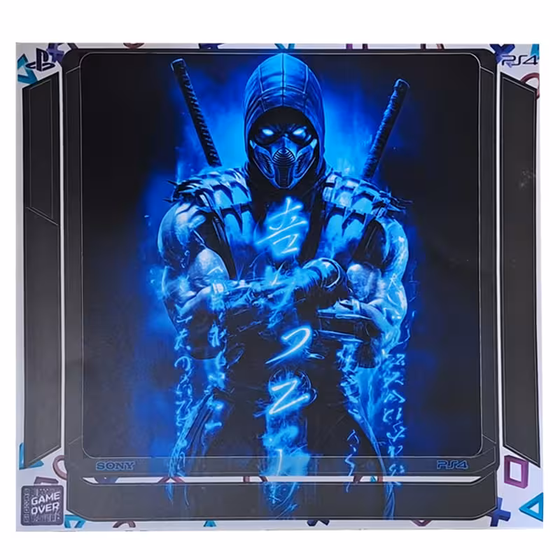 برچسب کنسول PS4 (GO) طرح MORTAL A