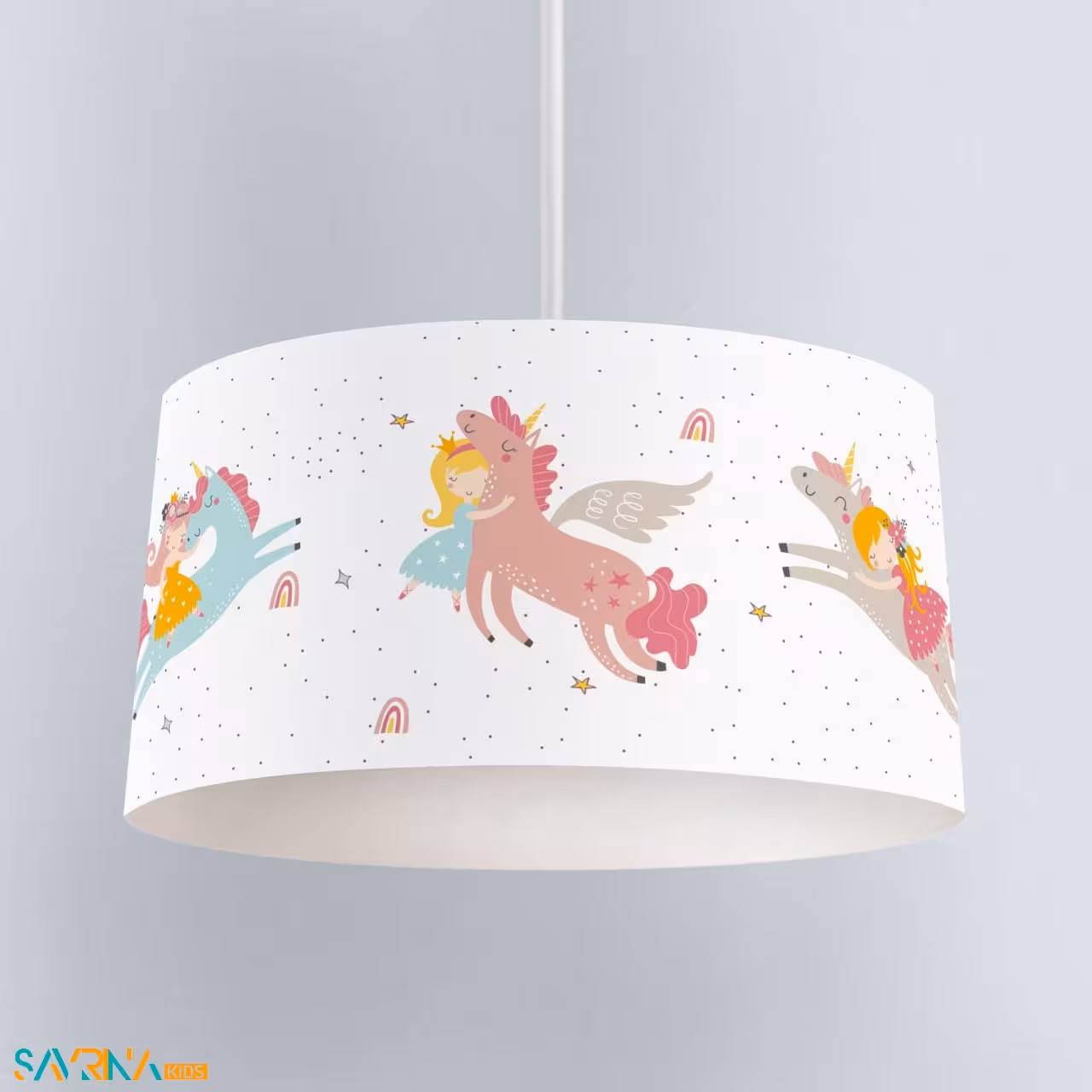 لوستر بچگانه طرح قصر پرنسس کد A2743