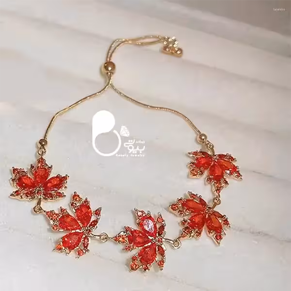 دستبند برگ پاییزی کرواتی