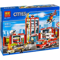 ساختنی آتش نشانی بلا مدل BELA10831 تعداد 958 قطعه