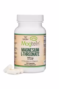 کپسول منیزیم ال-ترئونات 2000 میلی گرم Double Wood ـ بسته 120 عددی