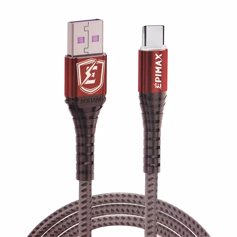 کابل تبدیل USB به USB-C اپیمکس مدل EC-42 طول 1.2 متر