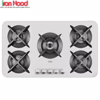 اجاق گاز صفحه ای کن مدل اپل سفید (Apple-W)