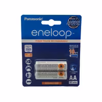 باتری قلمی شارژی پاناسونیک Eneloop ظرفیت 2000mAh بسته 2 عددی