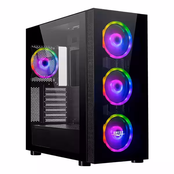 کیس گیمینگ اوست مدل AWEST GT-AV 301-MB