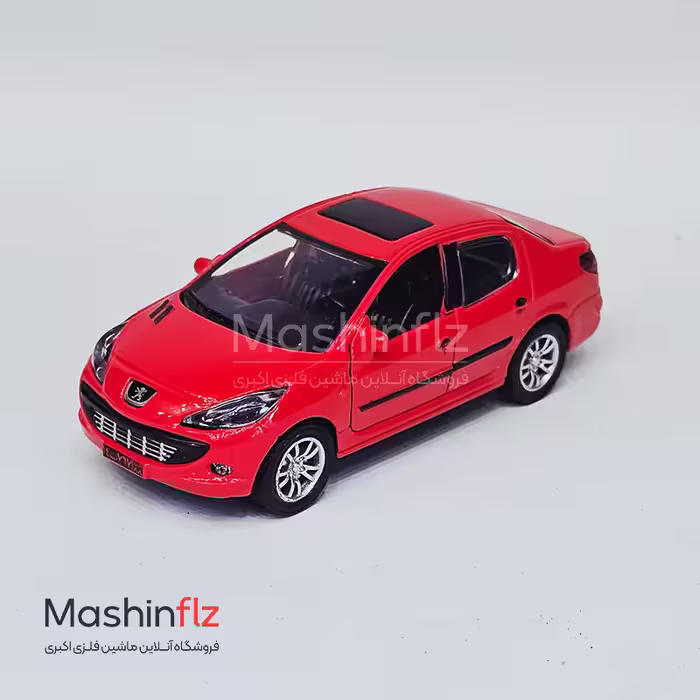 ماشین فلزی پژو 207 صندوقدار 12 سانتی کد 13252