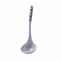 ملاقه پلاستیکی مهروز رنگ آبی