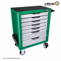 جعبه ابزار چرخ دار کشویی تاپ تول 308 پارچه مدل GE-30817