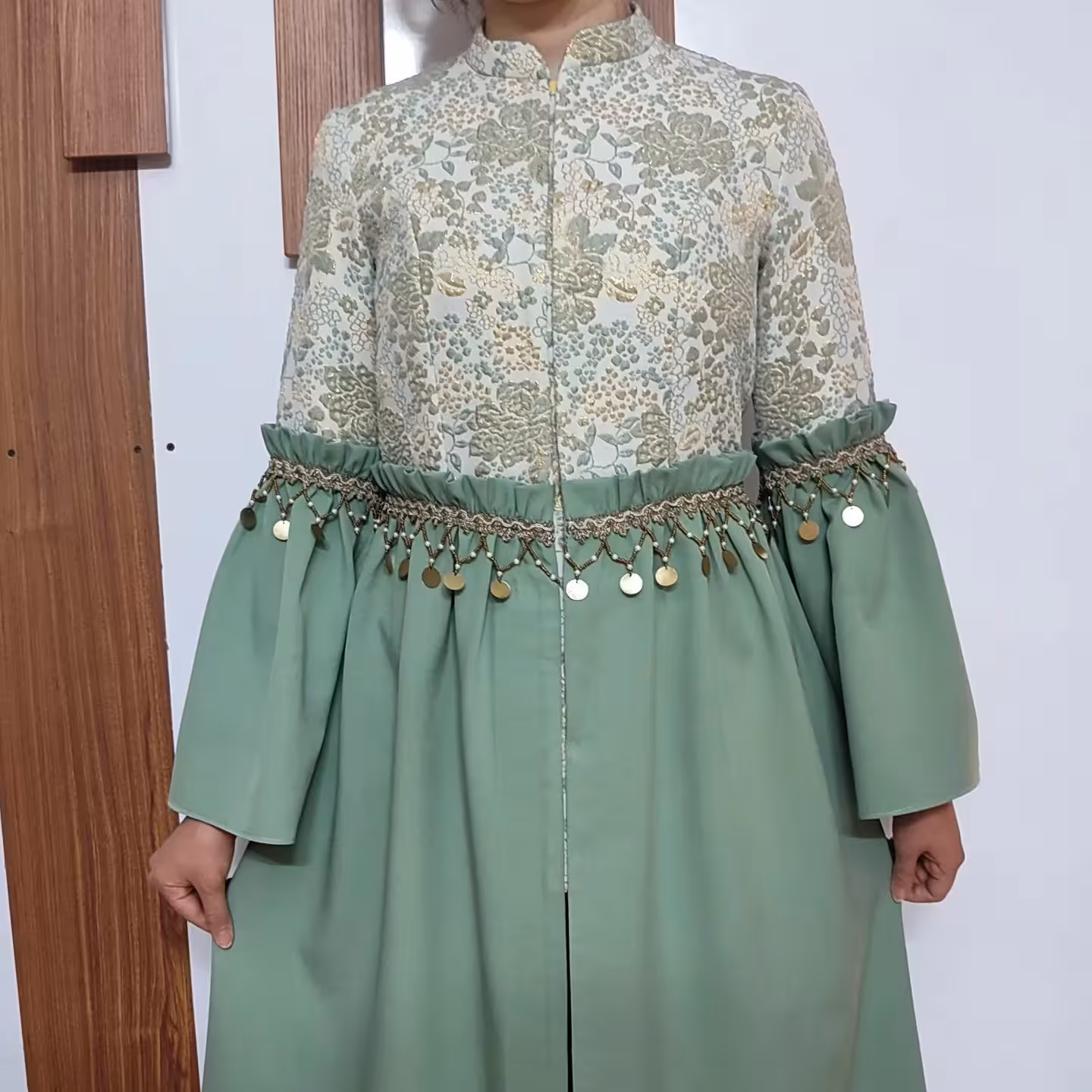 مانتو ژاکارد ترک زنانه کارشده