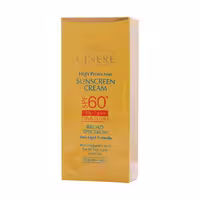 کرم ضد آفتاب SPF60  بدون رنگ سینره مناسب انواع پوست 50 میلی لیتر