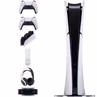 پلی استیشن 5 اسلیم دیجیتال باندل کامل لوارم جانبی