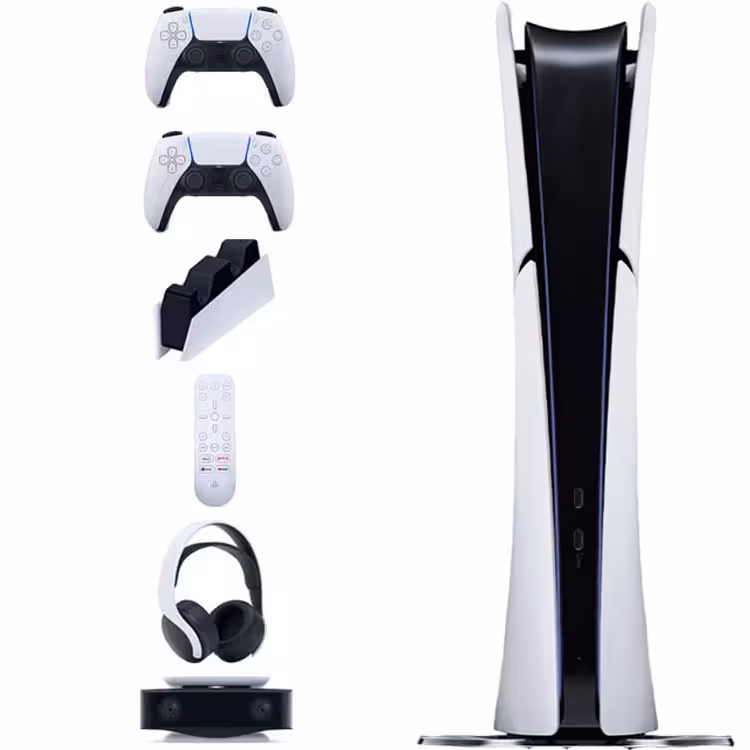 پلی استیشن 5 اسلیم دیجیتال باندل کامل لوارم جانبی