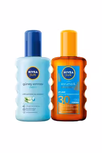 ست اسپری ضد آفتاب و اسپری مرطوب کننده پس از آفتاب NIVEA