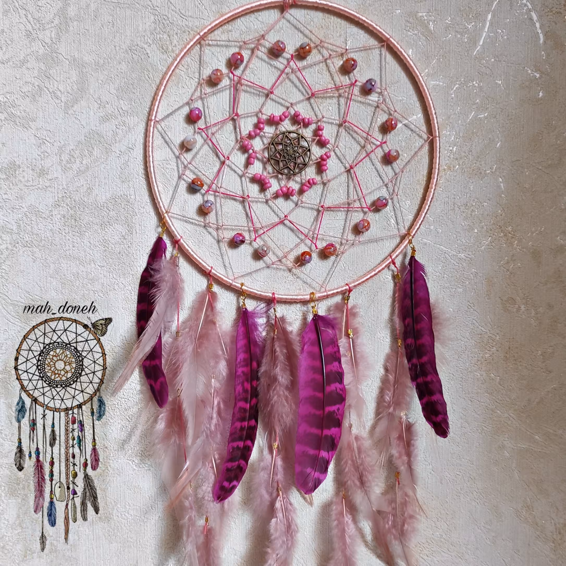 دریم کچر صورتی خاص دخترونه برای عزیزان شما میتونین در جشن تعیین جنسیت یا تولد هم بعنوان اویز و تزیینات ازش استفاده کنین