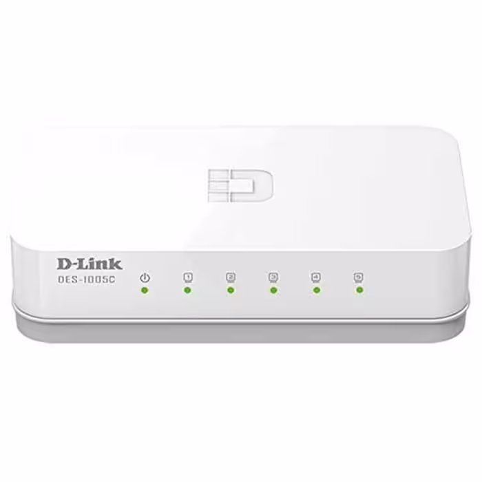 سوییچ 5 پورت دی لینک مدل 10/100 DGS1005C 5Port