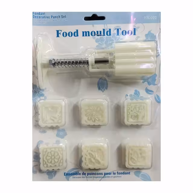 مهر فشاری کلمپه 6 عددی مربعی