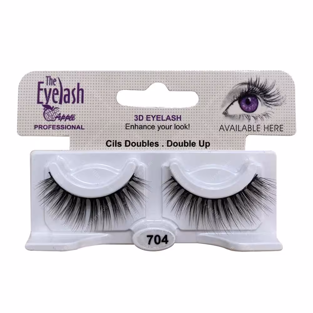 مژه 3D اپل جفتی مدل 704