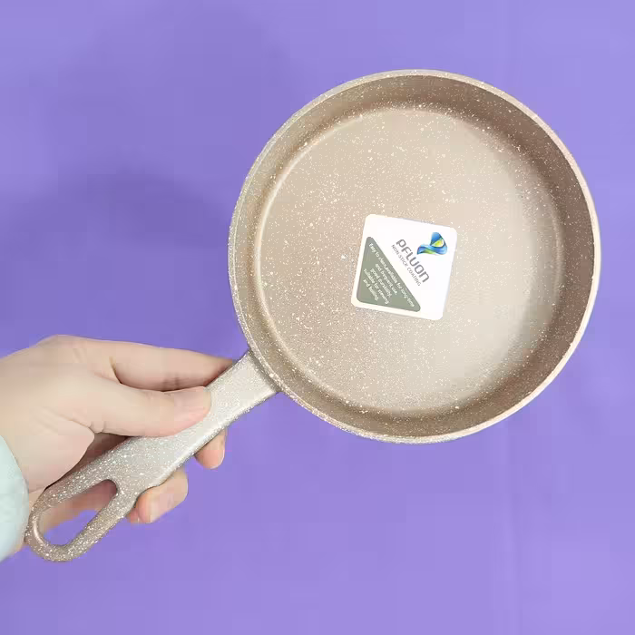 تابه گرانیتی تک دسته رزگلد سایز 16 پیلو PILAU مدل هپی 