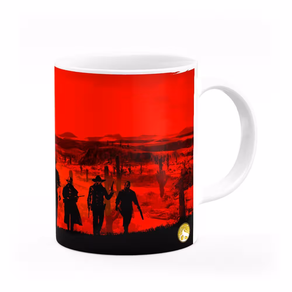 ماگ طرح Red Dead Redemption 2 مدل MG9830