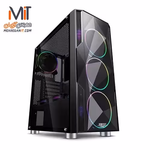 کیس کامپیوتر گیمینگ اوست مدل GT-AV02-BG