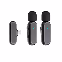ست میکروفن یقه ای بی سیم مدل Dual TYPE-C