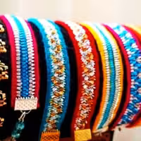 دستبند دست بافت زریبافت