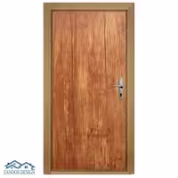 درب ABS ضد آب با روکش طرح چوب طبیعی کد 336