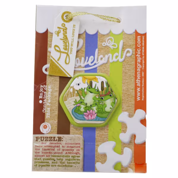 پازل کیفی 24 تکه آتنا طرح قورباغه